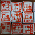 Fragile Sticker English 500 / 200 / 100 Stickers For Daraz Packaging. 