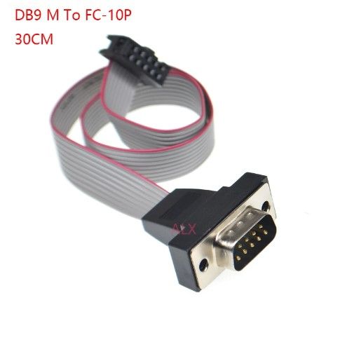 VGA%20Male%20DB9%20RS232%20Male%20to%2010%20Pin%20Serial%20Port%20Ribbon%20Power%20Cable%20Adapter%20232%20serial%20line%209-pin%20bezel%20motherboard%20line%20Cp-1-65-125L%20-%20Image%206