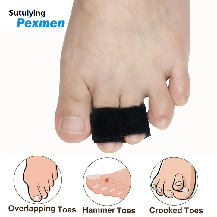 Sutuiying Sales promotion Pexmen 1/2/5/10Pcs Hammer Toe Straightener ...