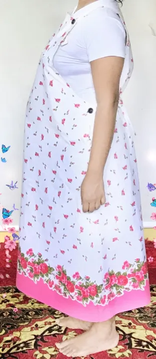 Women%20lase%20cotton%20maternity%20frock%20with%20white%20short%20sleeve%20tshirt%20-%20Image%204