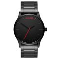 MVMT Analogue Brushed black stainless steel Luxury Men's Wrist Watch chain watch for men's black watch Men's Watch Boys Watch Best Gift Watch. 