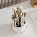 Makeup Brush Holder Eye Shadow Storage Box Luxury Clear Waterproof Cosmetics Holders Make up Brushes Container for Desk Table Vanity Dresser. 