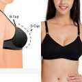 New D Cup Size Basic Cotton Bra. Size 32D 34D 36D  38D. 
