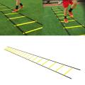 Durable 6 12 18 Rung Agility Ladder for Soccer Football Speed Training Fitness Bodybuilding. 