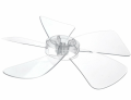 Table Fan Blade 16 inch 400mm 5 film fan leaf design high speed air flow. 