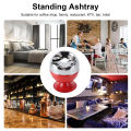 Desktop Ashtray Self Cleaning Easy To Use Standing Ashtray for Home KTV Hotel. 