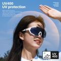 WEST BIKING Cycling Anti-Fog Sunglasses Photochromic Lenses Unisex Fashion Large Frame Sport UV400 Glasses MTB Road Bike Goggles. 
