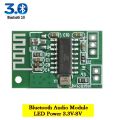 Bluetooth Audio Module LED Power 3.3V-8V Dual Audio Digital Audio Amplifier Board Module. 