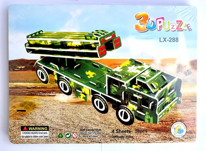 LX-288%203D%20DIY%20Puzzle%20Jigsaw%20Puzzles%20Cartoon%20House%20Toy%20Kid%20Early%20Learning%20Children's%20Educational%20Toys%20-%20Image%204
