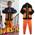 Anime Blaster Jacket Adult Naruto Costume Halloween Role Play Costumes Kids Secondary Fantasy Set Necklace Headband Toys. 