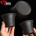 Kanglepin Purple Sand Tea Cup High-End Personal Dedicated with Cover Strain Tea and Water Separation New Chinese Three Mu Pottery Tea Caddy. 