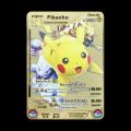 pokemon cards golden Pokemon 183200 High Hp Charizard Pikachu Mewtwo Arceus Gold English French Spanish Metal Cards Vmax Mega GX Collection CardsParty Games Crafts. 