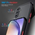 For Magsafe Wireless Charging Phone Case for Samsung Galaxy A14 A34 A54 5G Shockproof PC Matte Armor Coque Samung A 14 34 54 5G. 