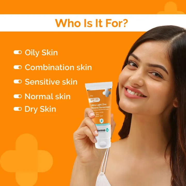 THE%20DERMA%20CO%20Ultra%20Light%20Zinc%20Mineral%20Sunscreen%20With%20SPF%2050%20PA+++%2050G%20-%20Image%202