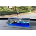 Floating Titanic Cruise Ship Decoration, Car Interior Dashboard Decoration Floating Ship Titanic and Pirates of Carrabin Ship Stress relief. 