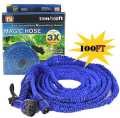 100 Feet Expandable Magic Water Hose 100FT Expanding Garden Water Hose Pipe with 7 Function Spray hose Expandable Flexible Magic Hose Anti-leakage Lightweight Easy Storage-Multi Colour Water Hosepipe For Garden Pipes Flexible Expandable With Spray Gun. 