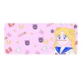 Kawaii Mouse Keyboard Computer Pad Pad Pad Food Mat Lap Mouse Mats Sailor Gaming Moon Anime Manga Gaming Eat Cartoon Desk(7_60X30 Cm). 