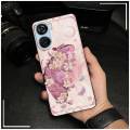 TPU Durable Phone Case For ZTE Axon40 Lite/V50 Design 5G/Nubia Neo 5G Phone Pouch Protective flower Back Cover Soft case. 