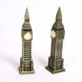Metal Home Crafts Handicraft Decoration Desktop Ornament Big Ben Model Big Ben Tower Sculpture Home Decoration. 