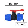 20/25/32/40/50mm Plastic Water Quick Valve PE 3-Way Fast Connection Pvc Valves Accessories 1pcs. 