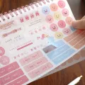 2023 Ins Solid Color Calendar Simple Desktop Calendar Daily Schedule Planner Office School Medium Small With Two Free Stickers. 