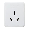 16 Amp 3 Flat Pin Plug Socket For Heavy Loading Air Con Water Heater Ac100~250v 16a. 