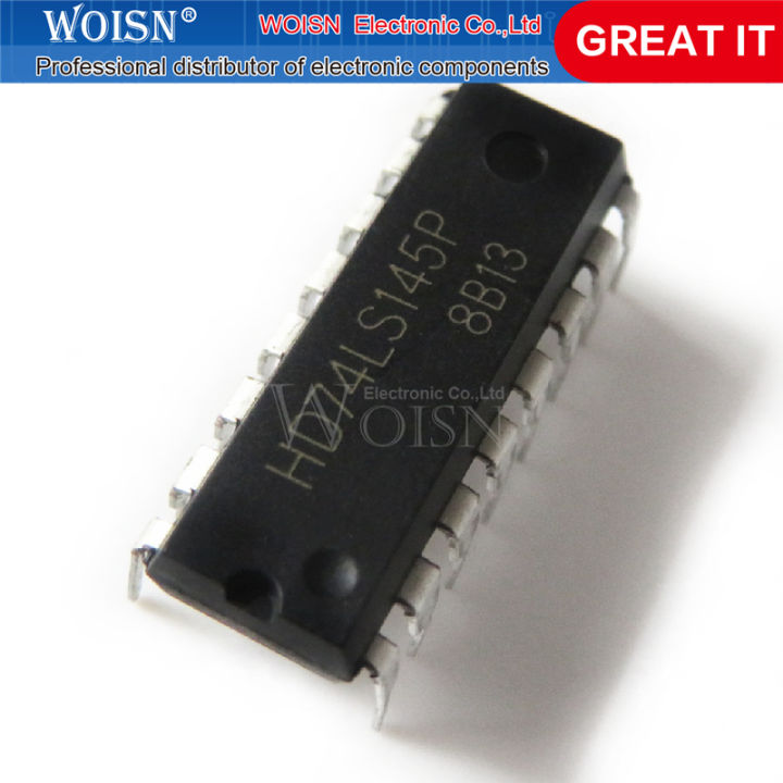 2x Circuits Intégrés Motorola SN74LS145N DIP 16 - Lot De 2 - Neuf D'ancien Stock