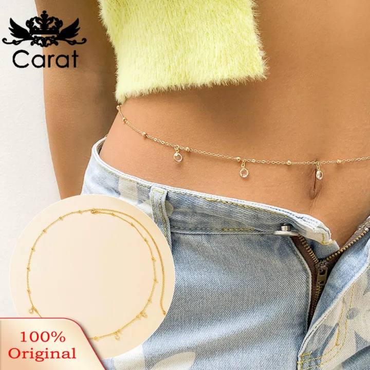 Carat%20Body%20Chains%20Gloss%20Adjustable%20Pendant%20Rhinestone%20Belly%20Chains%20-%20Image%205