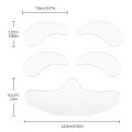 5PCS Reusable Anti Aging Wrinkle Removal Stickers Forehead Cheek Neck Eye Facial Firming Patch Pad Invisible Face Lifting Strips. 