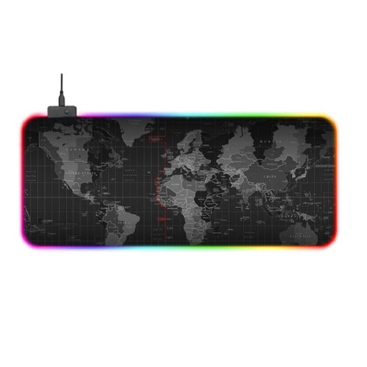 RGB Gaming Mouse pad 800mm x 300mm x 4mm Steady rubber base & Soft microfiber High Quality Mouse Pad