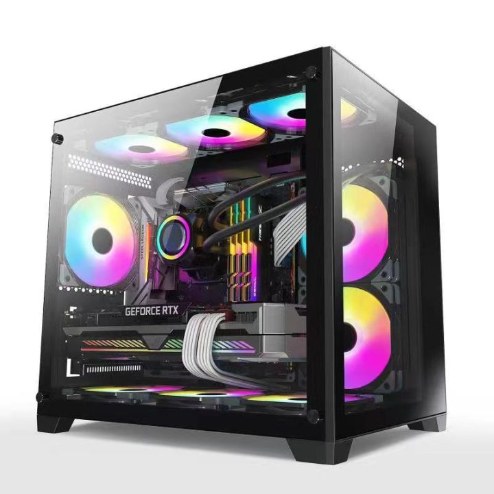 RUIX HAIJIN BLACK GAMING DESKTOP COMPUTER PC CASING