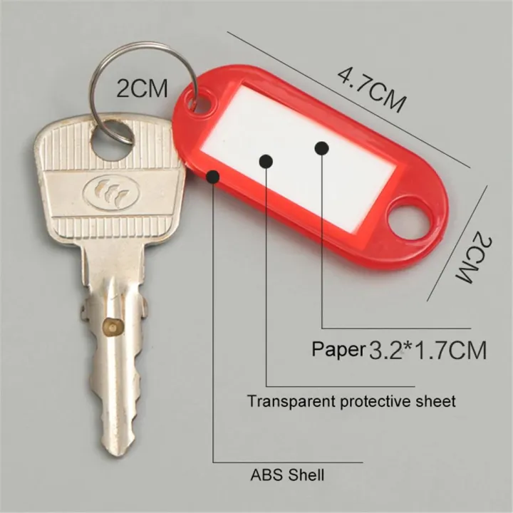 10pcs/Set%20Classic%20Tags%20Labels%20Key%20Chains%20Reusable%20Plastic%20Baggage%20Luggage%20Tags%20With%20Split%20Ring%20Label%20Window%20For%20Diy%20Name%20Number%20-%20Image%206