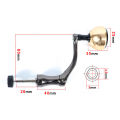 Metal Reel Replacement Power Handle Fishing Reel Handle Knob Spinning Handle Rocker Arm Grip For Spinning Fishing Reel Accessory Fugar. 