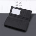 Card Holder Long Wallet Men Purse Coin Pouch Men Wallet Card Holder Men Wallet Card Holder PU Leather Wallet. 