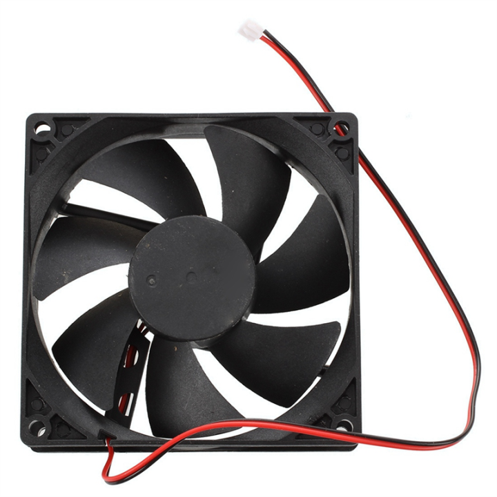 3Pcs 90mm x 25mm DC 12V 2Pin Cooling Fan for Computer Case CPU Cooler ...