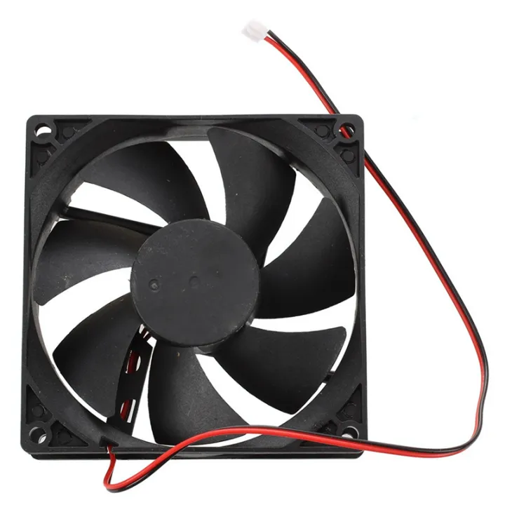 3Pcs 90mm x 25mm DC 12V 2Pin Cooling Fan for Computer Case CPU Cooler ...
