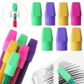 20PCS Pencil Top Protector Cover 2 In 1 Eraser Caps Student Children Painting Correction Stationery. 