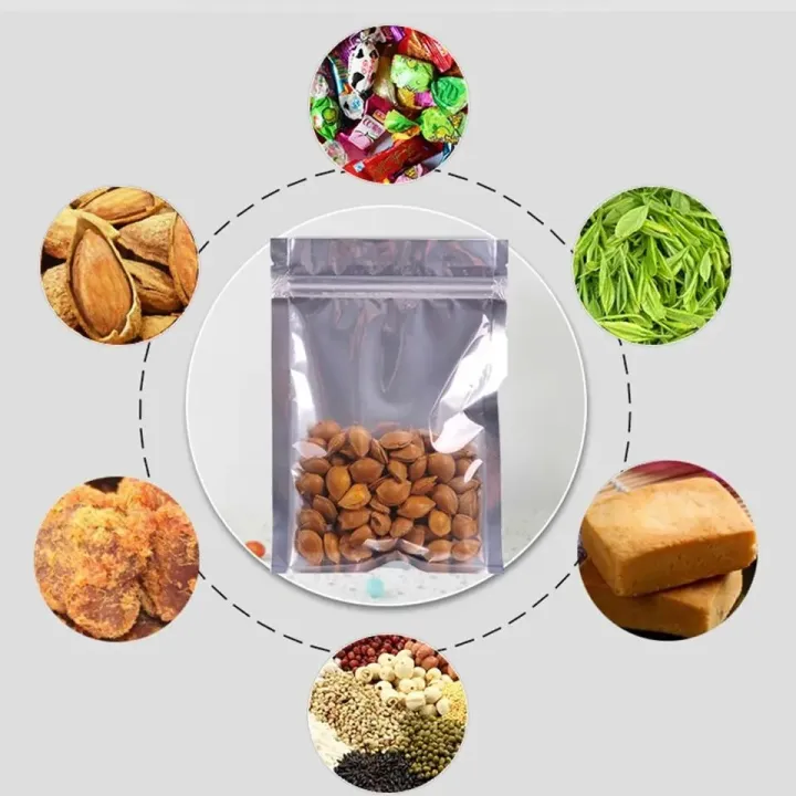 50%20Pieces%20(10x15cm)%20(50g-75g)%20Aluminium%20Foil%20Clear%20Front%20Large%20Window%20Zip%20Lock%20Silver%20Color%20Transparent%20Pouch%20Bags%20For%20Packaging%20Tea,%20Coffee,%20Dried%20Foods,%20Candy,%20Species,%20Snacks,%20Nuts%20&%20All%20Industrial%20Products%20-%20Image%205