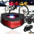 JDXHLAU Universal Motorcycle LED Turn Signals Modified Tail Light Cafe Racer Edge Brake Lamp. 
