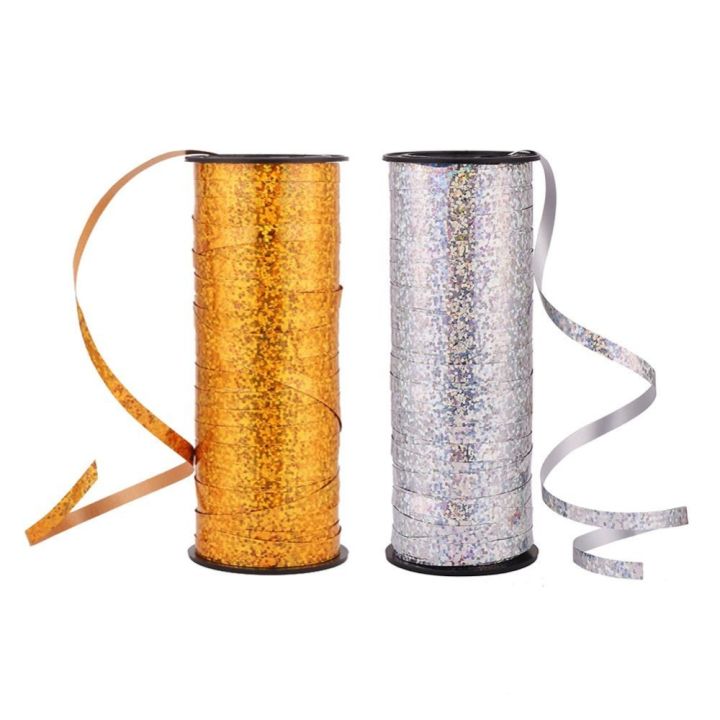 Curling Ribbon Roll Crimps Gold Balloon Ribbons Party And Festival ...