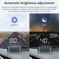 NEW 【Too much love!】M22 Head Up Display Car Gps Hud Universal Speedometer Car Speed Meter Windshield Projector Overspeed Alarm Compass For All Cars. 