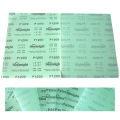 Korean Sun 230*280mm Waterproof Sandpaper Green Polyester Film Polishing Square Sandpaper Wet and Dry Dual-Use. 