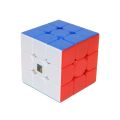 MoYu 3M Magnetic 3x3 Rubik Cube - Professional Mei Long Stickerless 3M Speed Cube with Stand & Screw. 