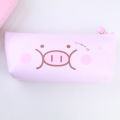 Cartoon Pig Pencil Case For Girls Cute PU Pencil Bag Stationery Pen Pouch Escolar School Office Supplies. 