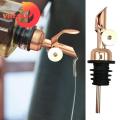 Metal Lid Pourer Stainless Steel Auto Pourer Coffee Syrup Dispenser Gravity Flipping Dust Lid Olive Oil Liquor Bottles Metal Pour Spout Bar Accessories Pouring Spout. 