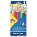 STAEDTLER® Noris Club 1270 C12 Triangular Colour Pencil 12 Set. 