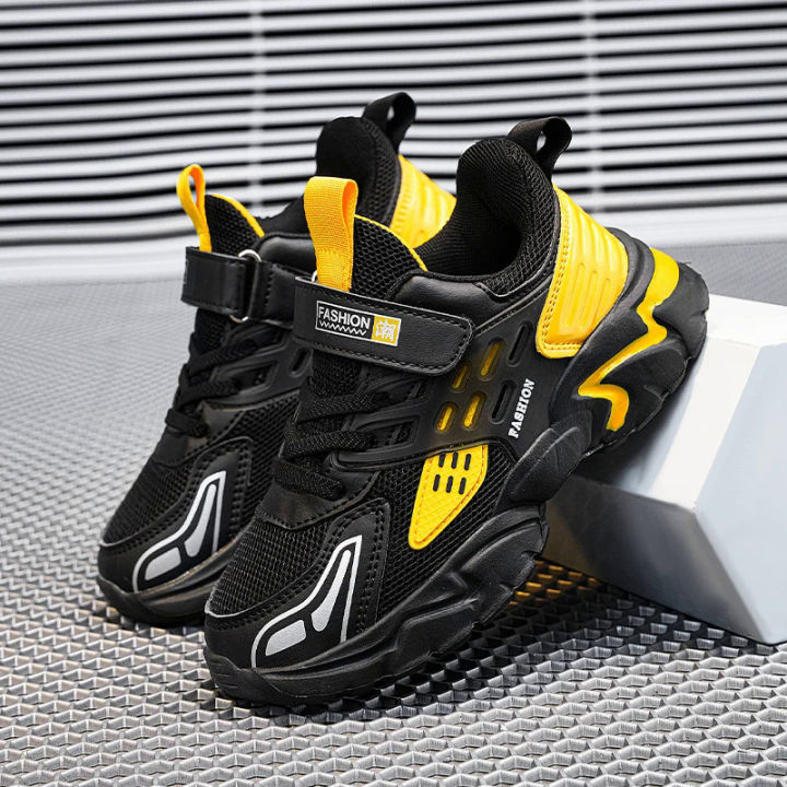 Spring%20New%20Kids%20Sneakers%20Casual%20Mesh%20Solid%20Pink%20School%20Shoes%20Outdoor%20Breathable%20Running%20Shoe%20Tenis%20Non-slip%20Children%20Sport%20-%20Image%206