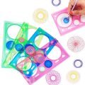 4Pcs Spirograph Geometric Ruler Learning Drawing Tool Stationery For Student Creative Gift Design Ruler For Drawing Design By Design Ruler With Best Customer Satisfaction. 