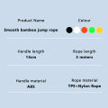 Smooth And Hard Bamboo Jump Rope Pattern, Adult And Children'S Fitness Pattern, Bead Joint Rope, Beginner Jump Rope MIO Super Store. 