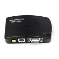 Rca Composite Av S-Video To Vga Converter Box Cctv Dvr Pc Lap To Tv Projector Vga Input To Vga Output Video Convert. 